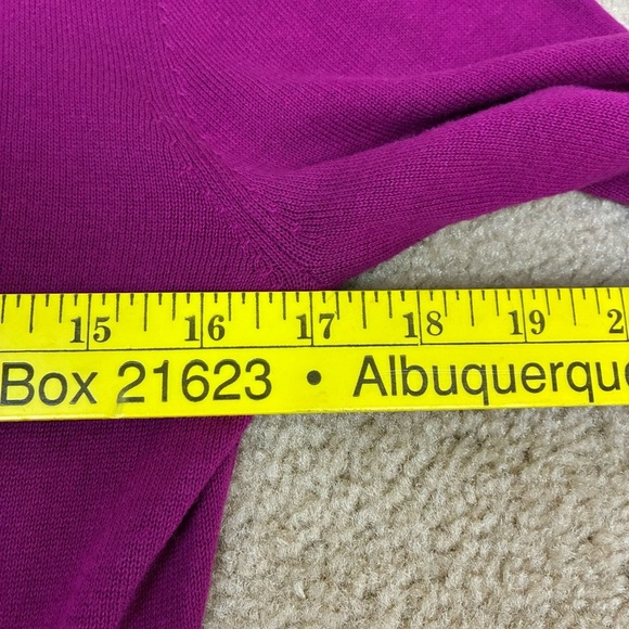 Anthro TABITHA Spilling Ruffle Tunic Cardigan Sweater- Sz M- - Picture 12 of 16